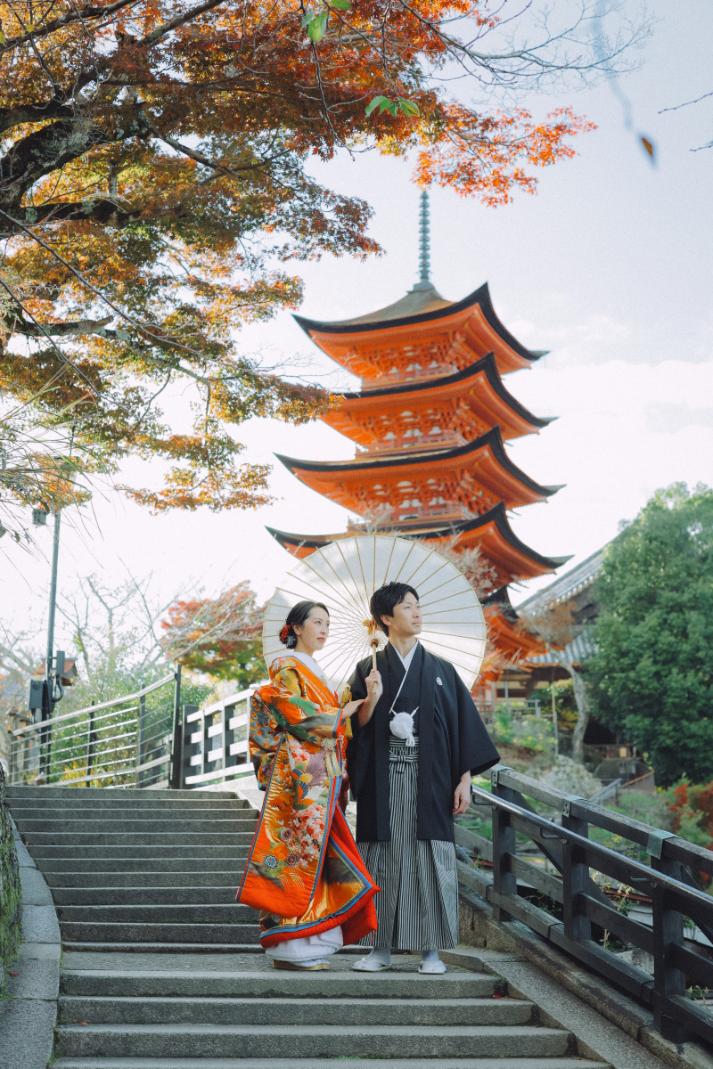 【宮島】紅葉も食べ歩きも楽しめるロケーション