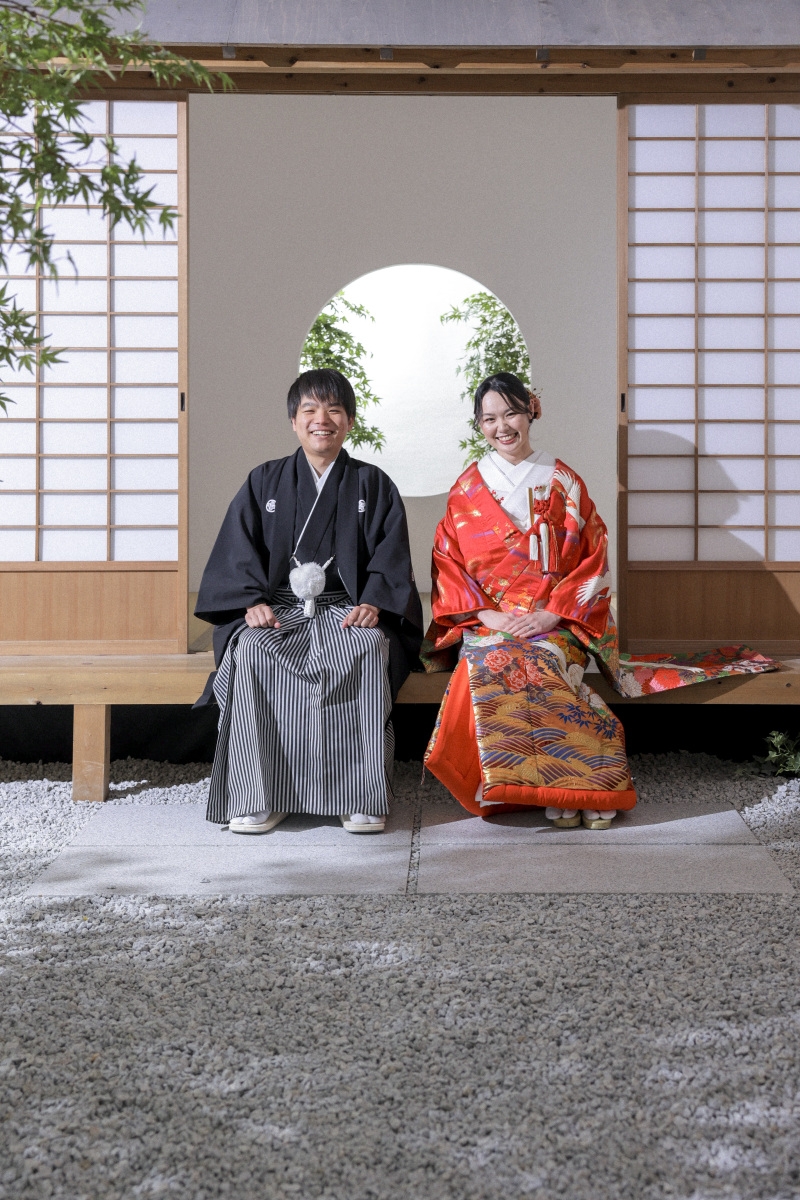 まるで屋内⁈和装スタジオ