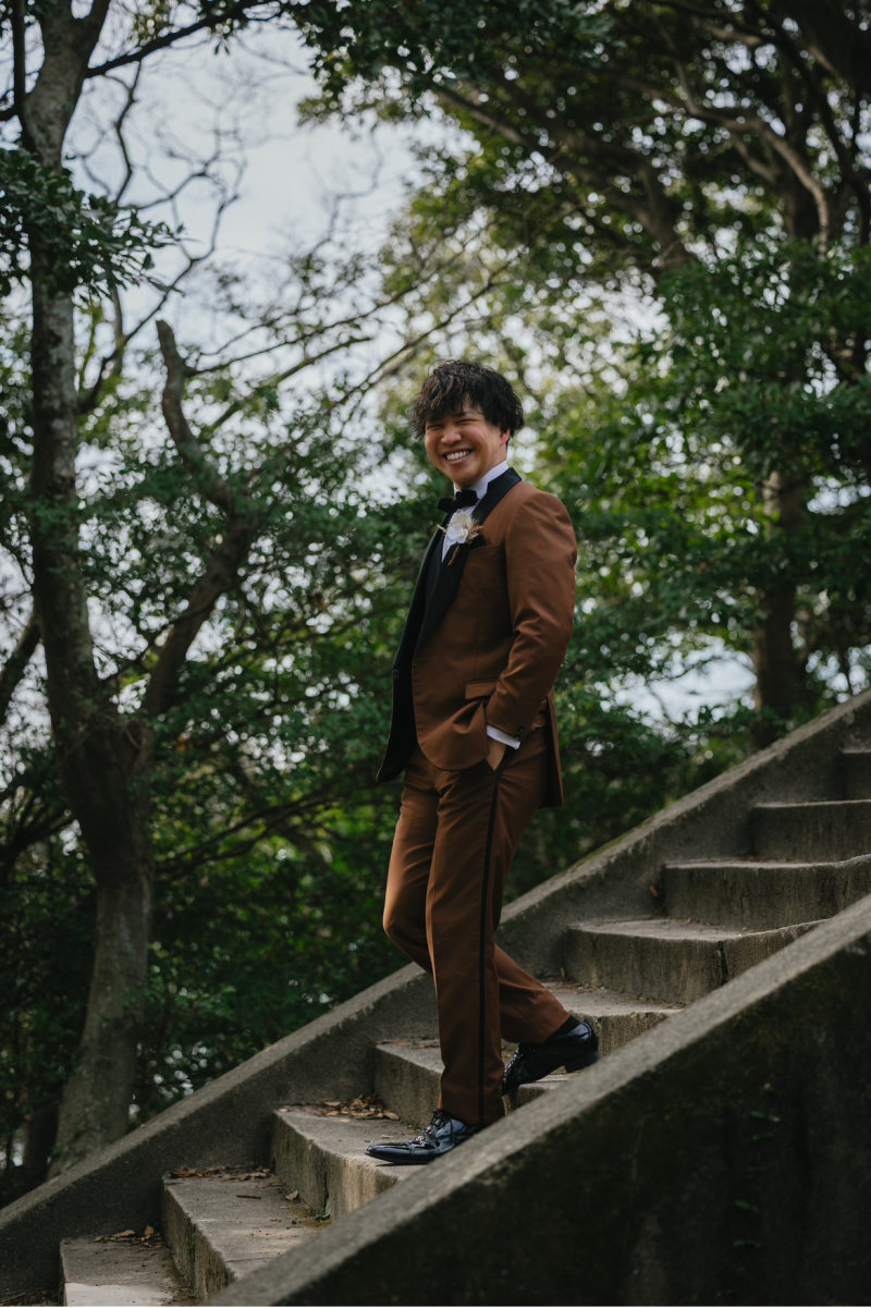 新郎様ソロショット