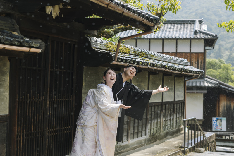 突然の通り雨までドラマチック