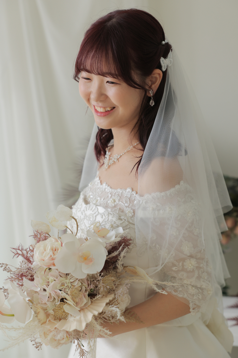 新婦様のソロショット
