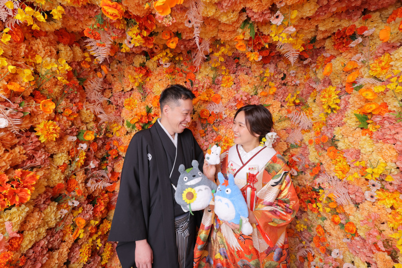 フラワーボックスで