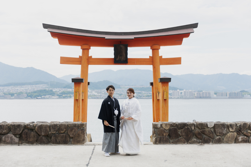 広島の街並みと