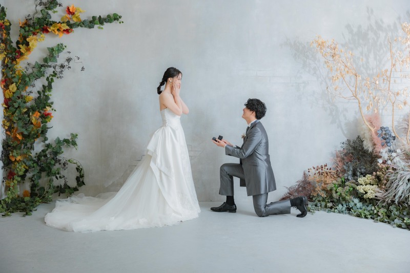 プロポーズシーン