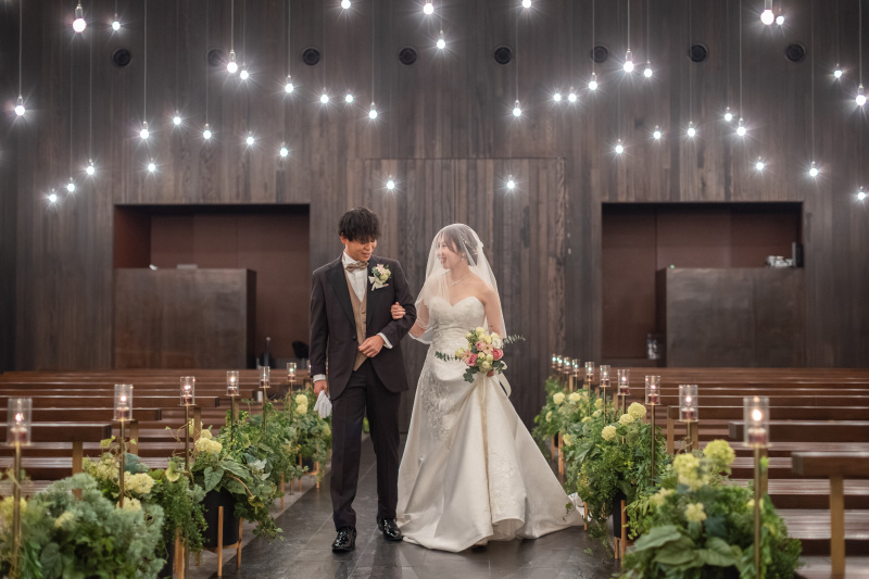 祝福の光に包まれて