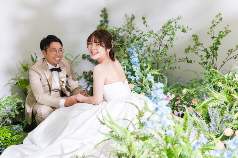 ナチュラルな緑に囲まれて