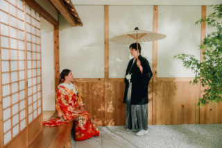 白無垢×色打掛