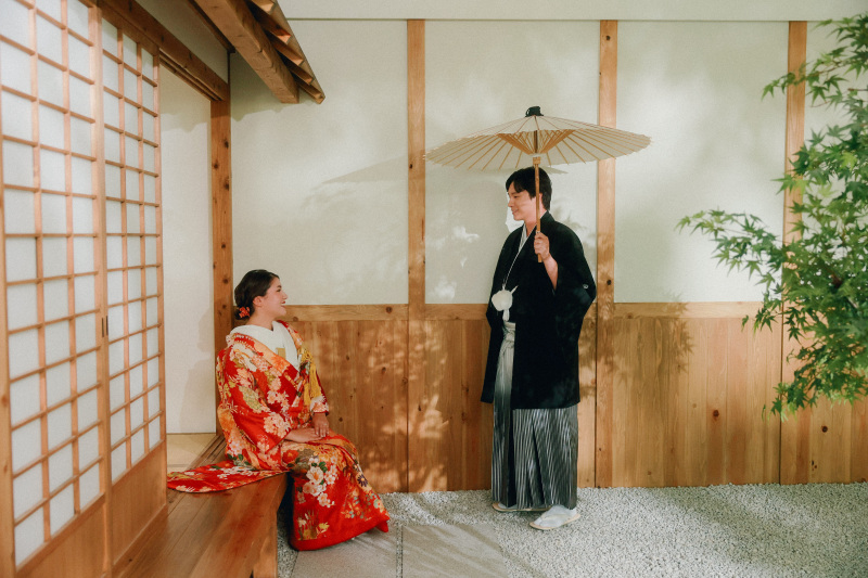 白無垢×色打掛