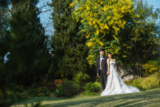 リバーサイドテラスにて