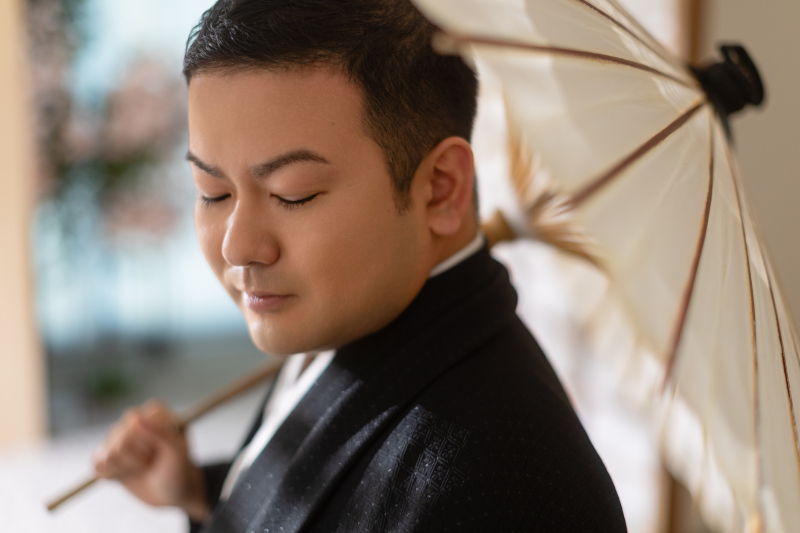 新郎様ソロショット！