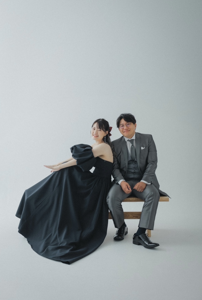 笑顔で