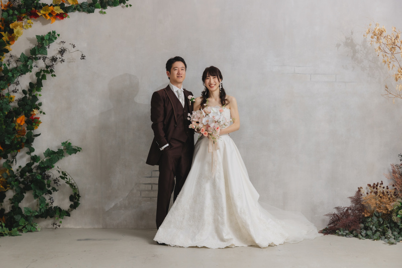 まずは立ち姿で