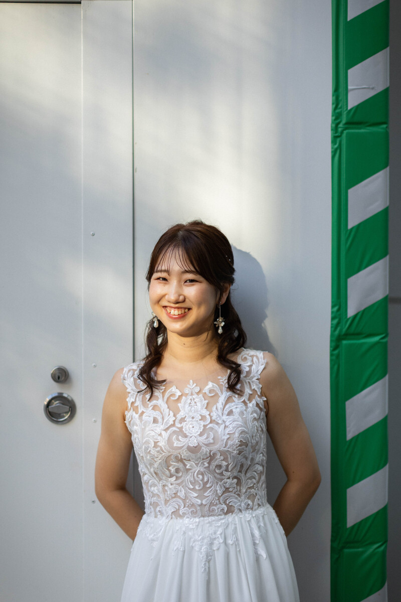 新婦様のソロショット