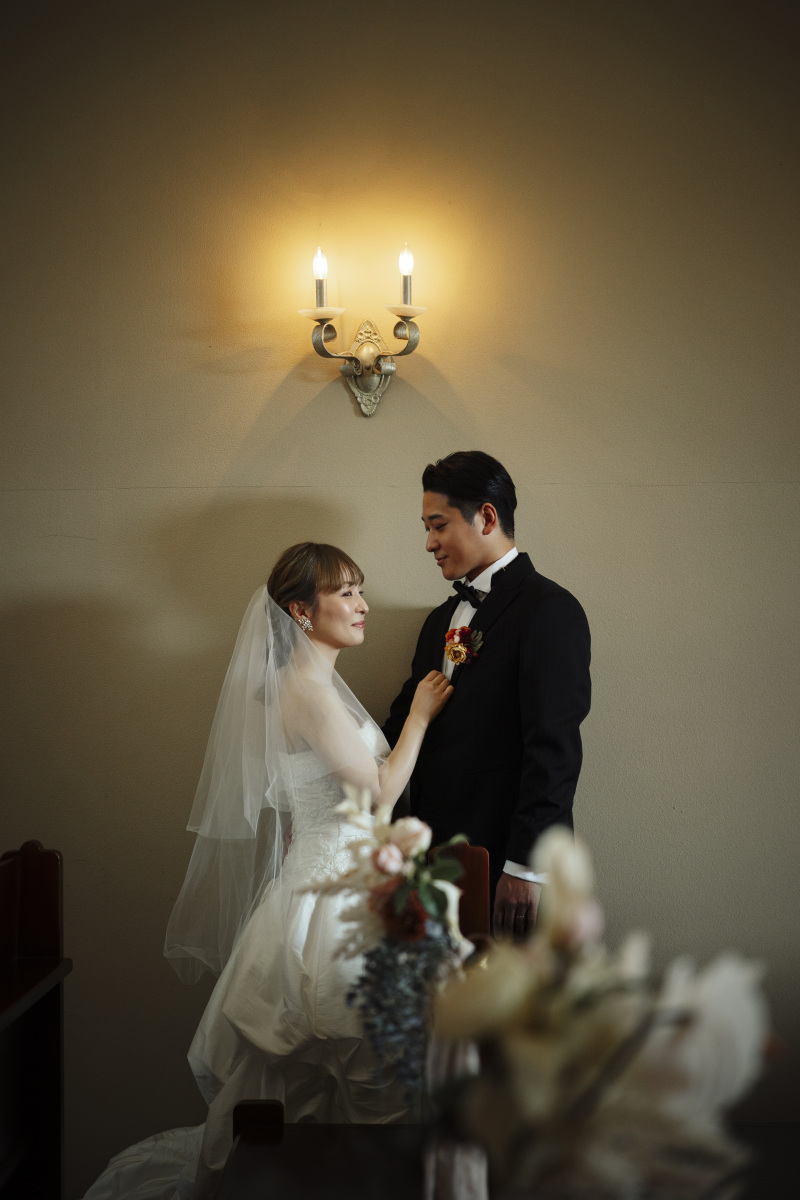 ベールも可愛い!