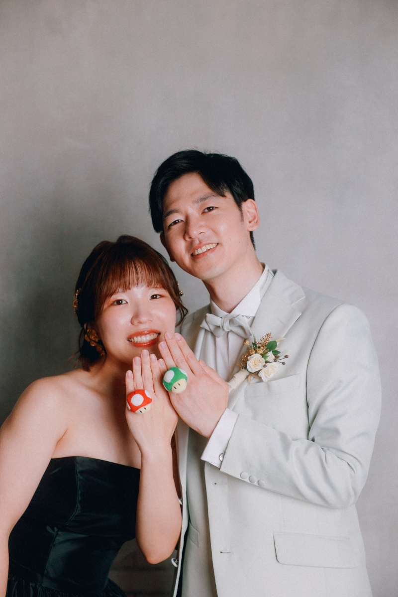 お揃いのグッズと