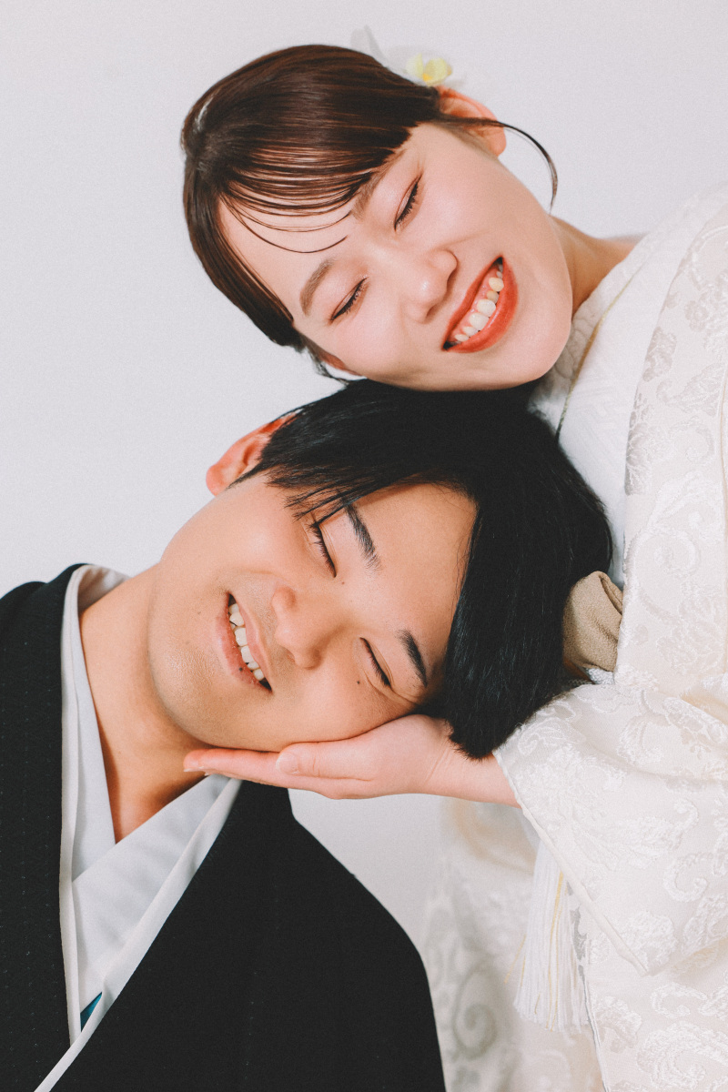 柔らかい表情に