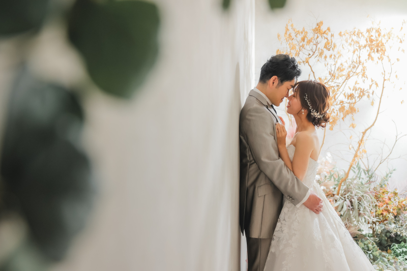 鼻をくっつけて