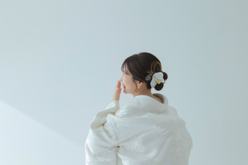 新婦様のソロショット