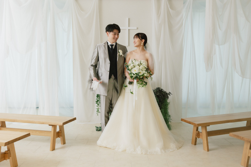 チャペル撮影スタート！