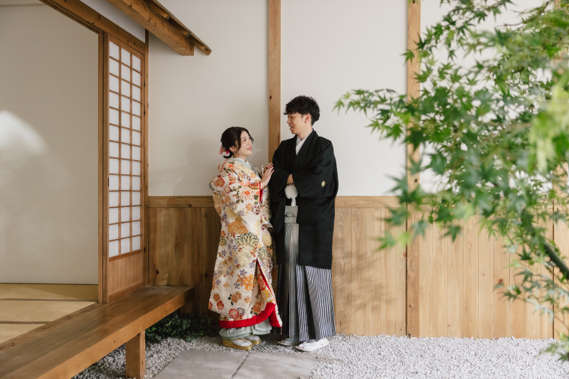 木漏れ日を浴びて