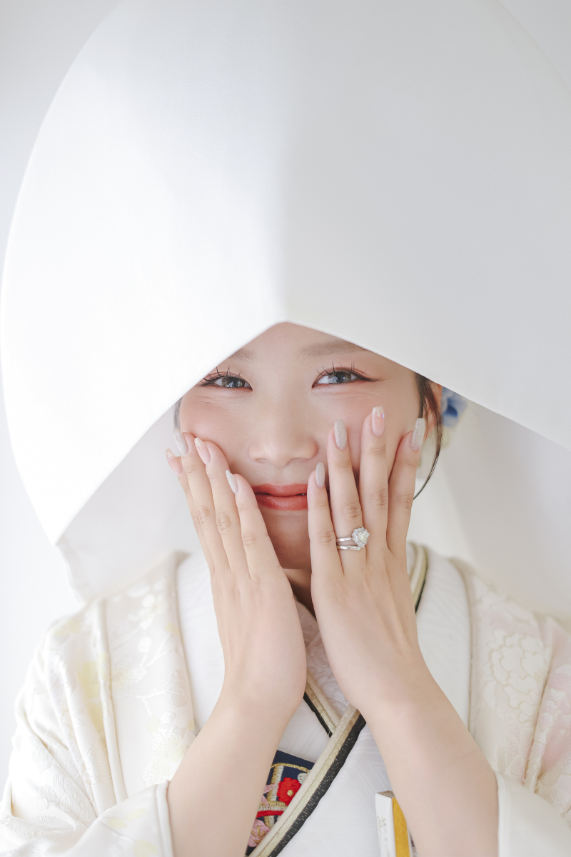 綿帽子も