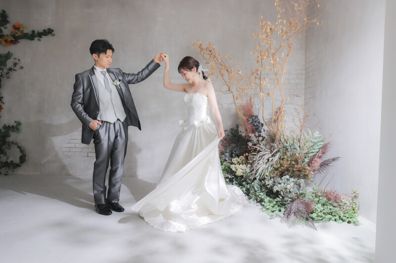 ドレスにチェンジ！