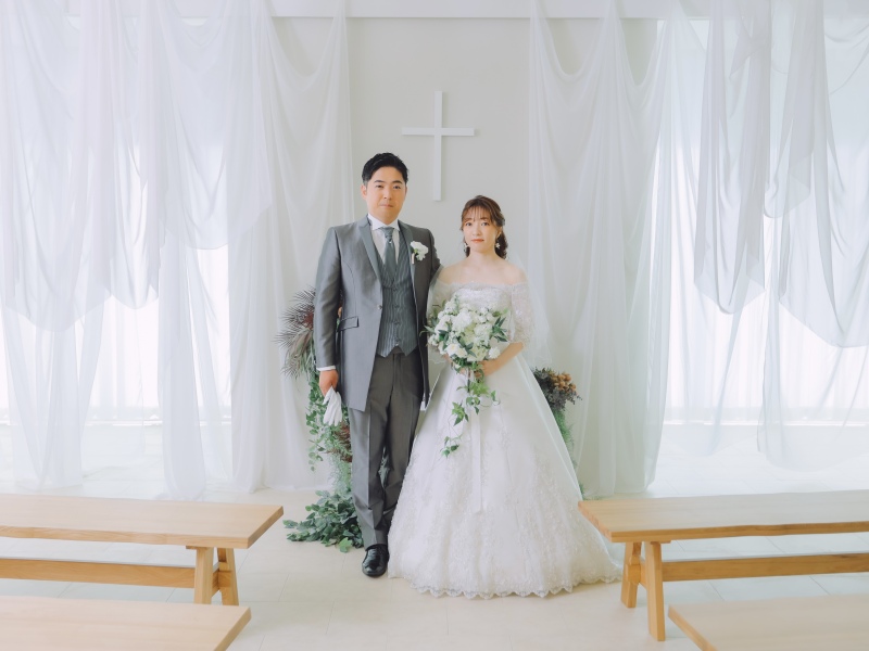 チャペル撮影スタート！