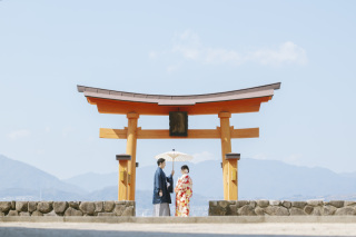 天気に恵まれて【宮島】