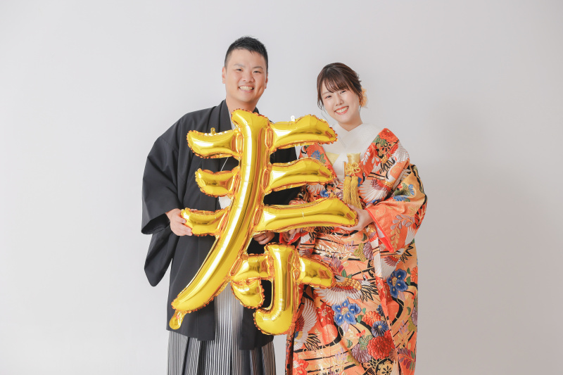 満面の笑顔で未来へ「寿」