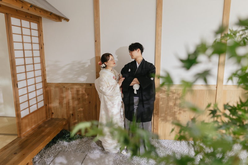 最後は見つめあって