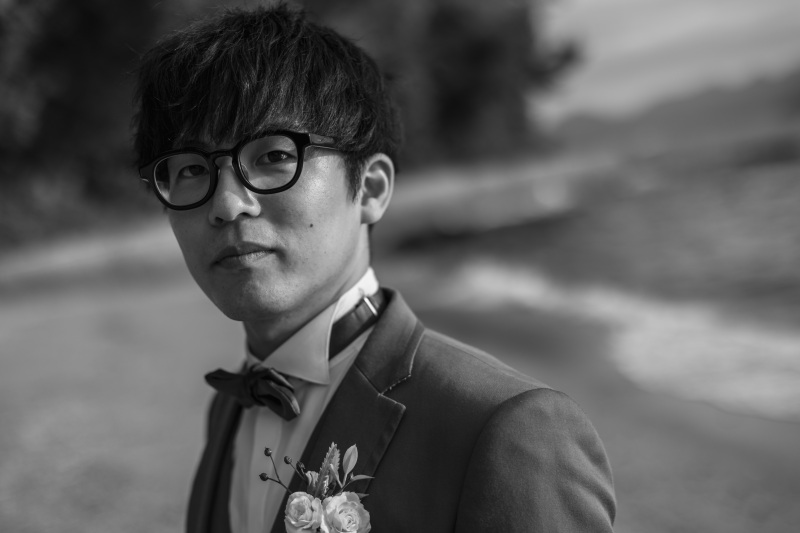 新郎様のソロショット
