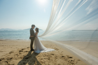 冬の元宇品海岸ロケーションプラン