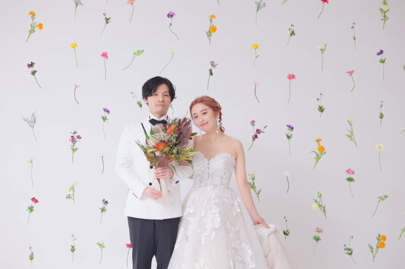 【新背景フラワーカーテン登場！】ハウススタジオプラン