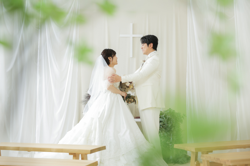 幸せ溢れる眼差し