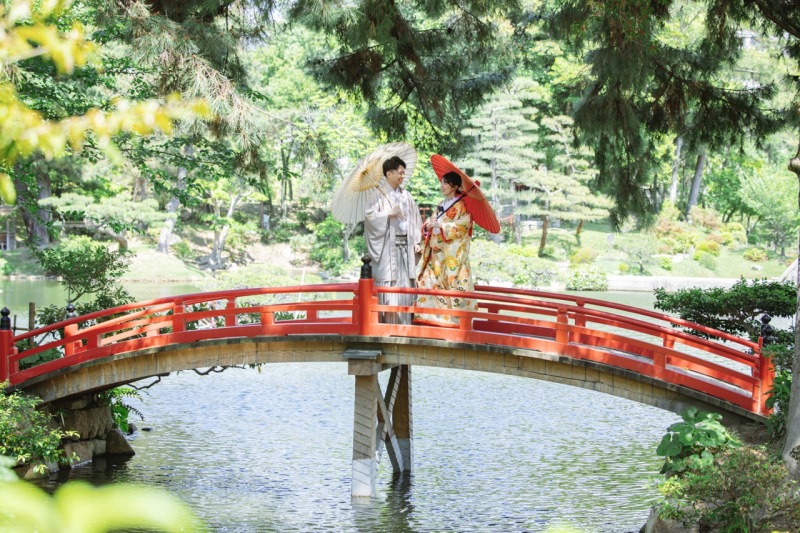 洋装ハウススタジオ&times;縮景園