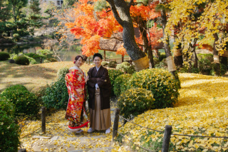 和装縮景園＆洋装ハウススタジオ！