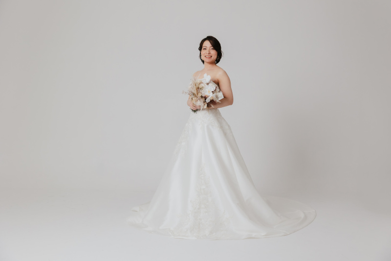 ドレスを纏ったソロショット