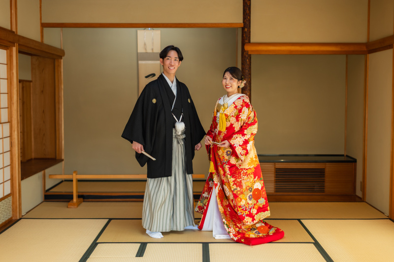 綿帽子に秘めた微笑み