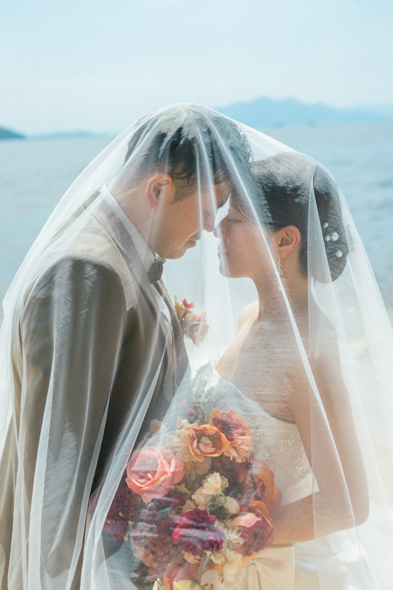 ベールを使って