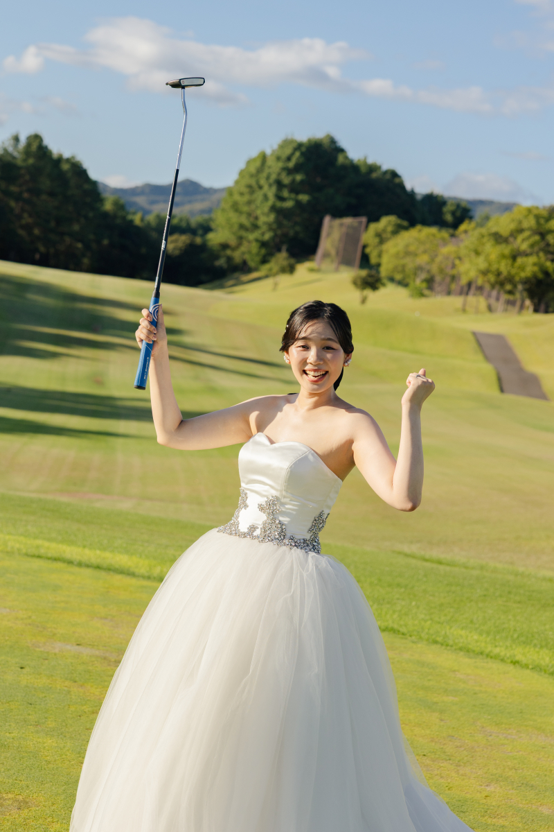 クラブを持って!