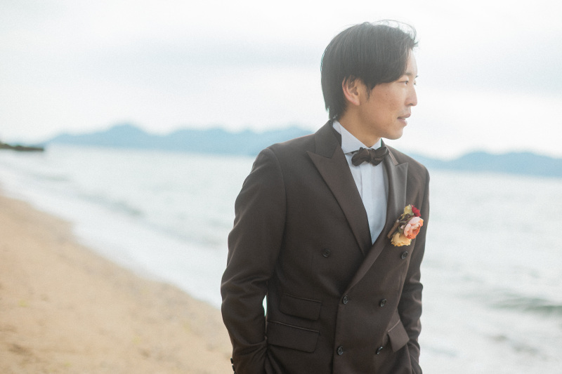 新郎様ソロショット