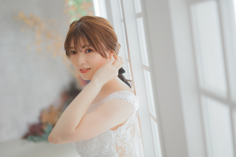 続いて新婦様のソロショット！