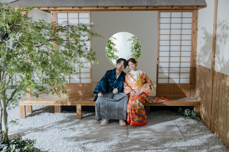 木漏れ日の中で