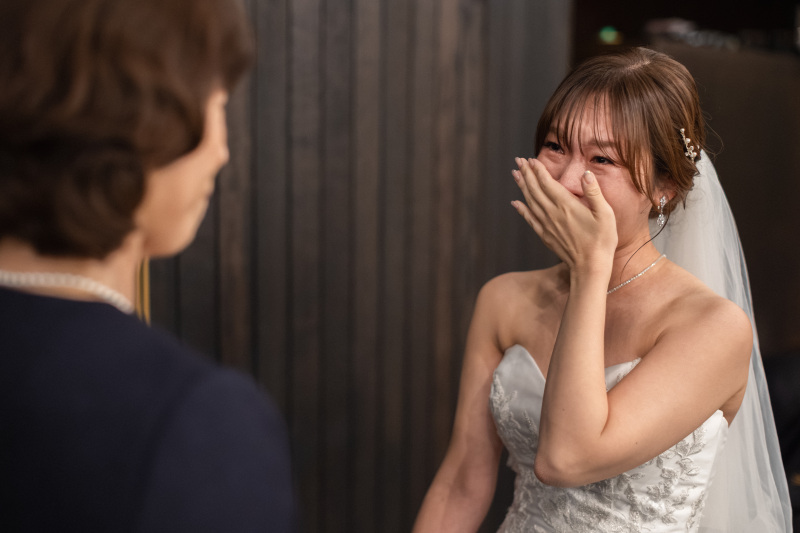 溢れ出した感謝の涙