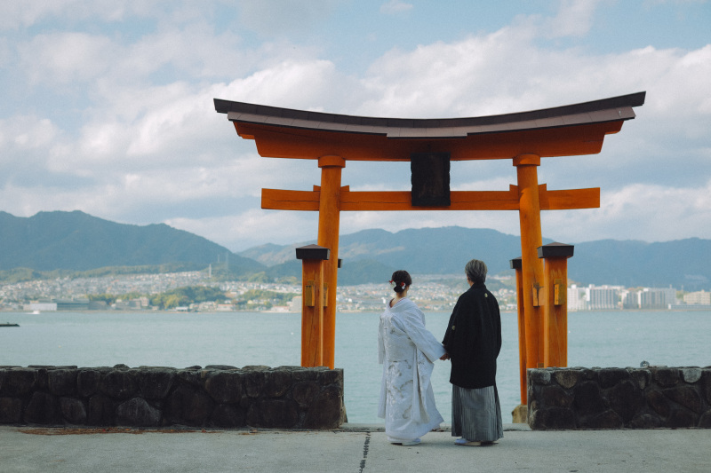 広島の街並みと