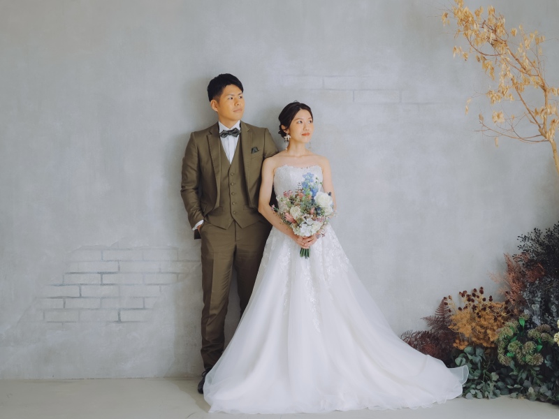 ドライフラワー背景