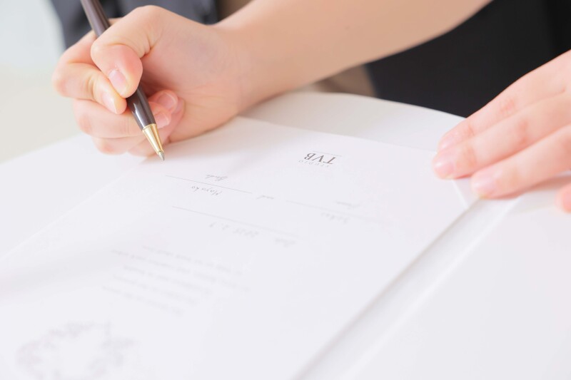 誓約書に込める新たな決意