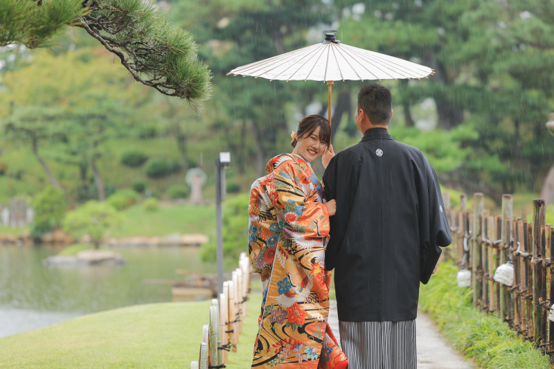 振り向きざまの素敵な笑顔