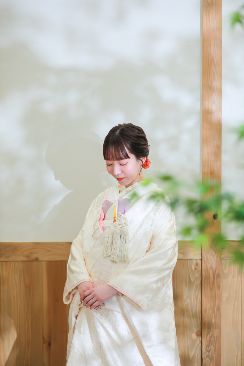新婦様のソロショット