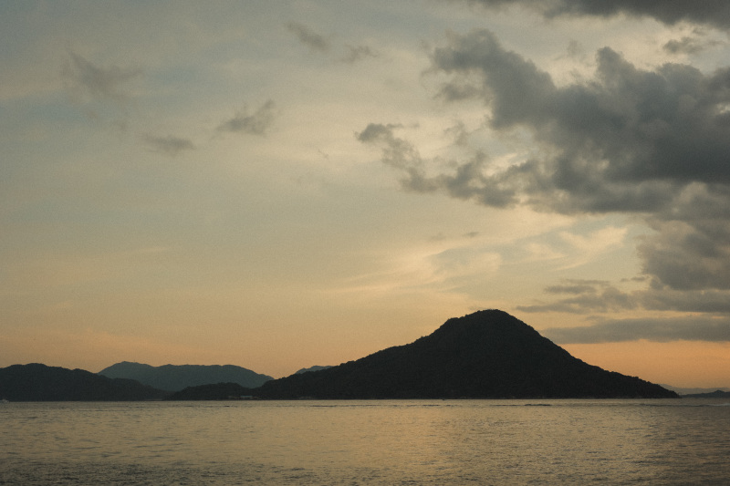 夕暮れ
